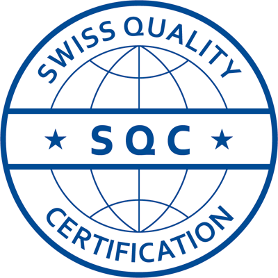 Logo certificazione Swiss Quality Certification (SQC)